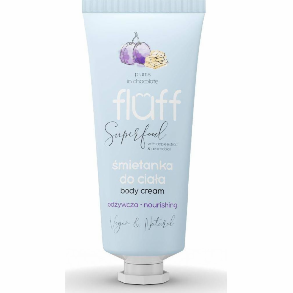 Fluff Body Cream výživný tělový krém Plums in Chocolate 1...