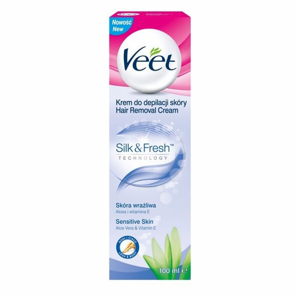 Veet Voňavý depilační krém pro citlivou pokožku 100 ml