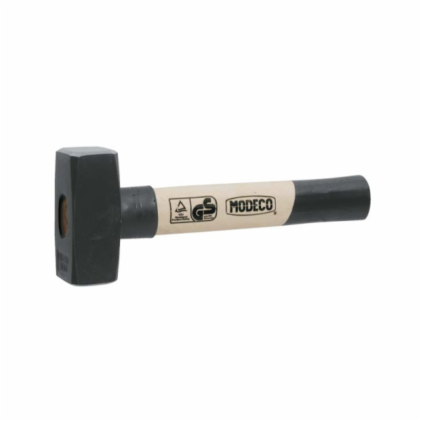 Kamenické kladivo Modeco s dřevěnou rukojetí 1kg (MN-32-111)