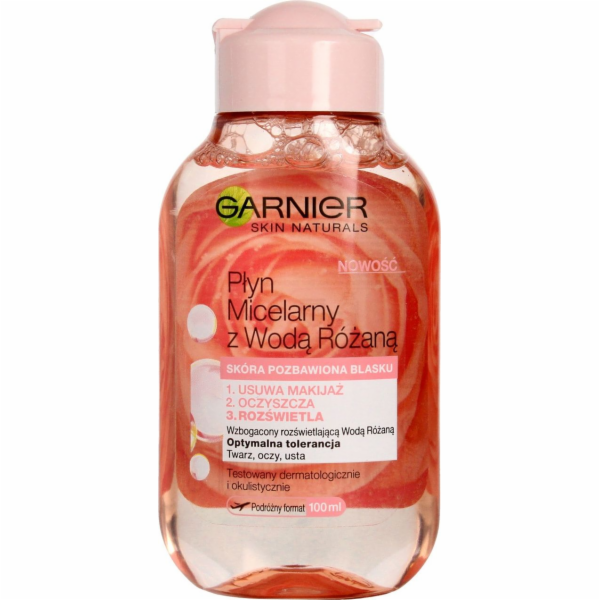 Garnier Skin Naturals Micelární voda s růžovou vodou 100 ml