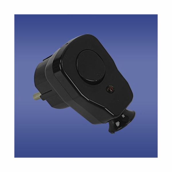 Elektro-Plast Úhlová zástrčka, vyjímatelná, s vypínačem a...