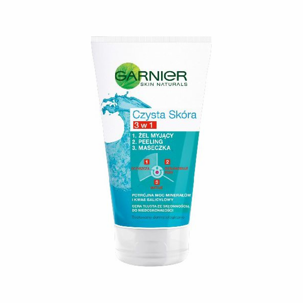 Garnier Pure Skin 3v1 Face Gel 150ml