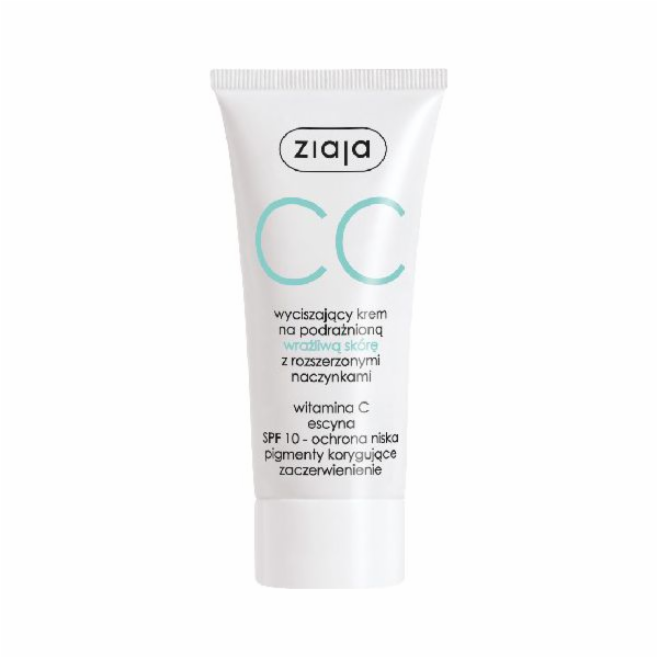 Ziaja Zklidňující CC krém pro citlivou pleť 50 ml