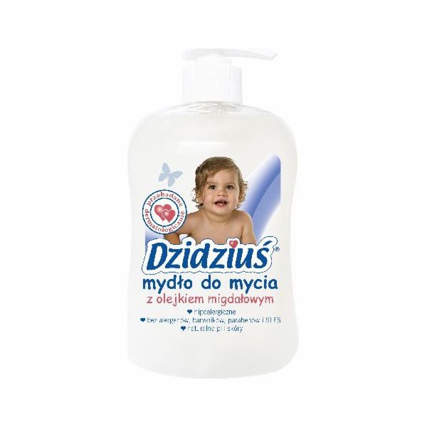 Dzidziuś Mycí mýdlo s mandlovým olejem 300 ml