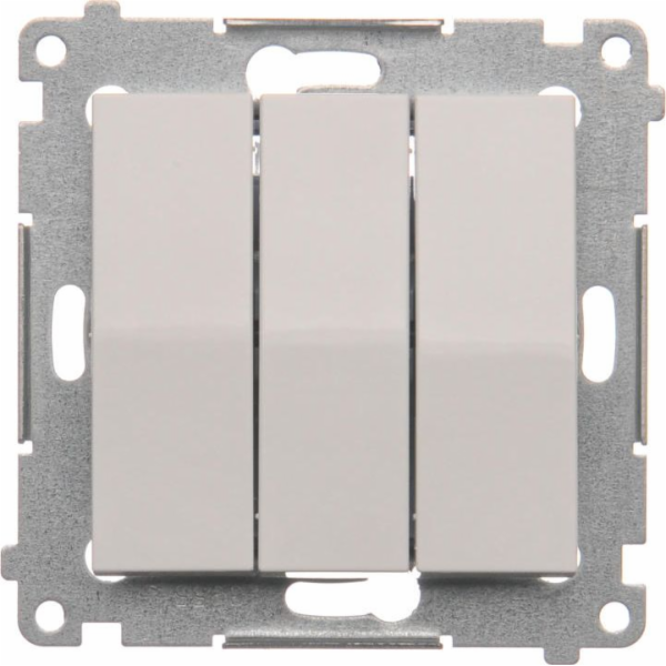 Kontakt-Simon Simon 54 trojitý spínač s LED podsvícením b...