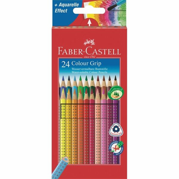 Tužky Faber-Castell Grip 24 barev