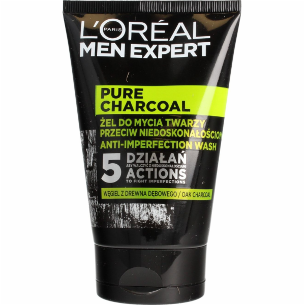L'Oreal Paris Men Expert Pure Charcoal čisticí gel na obl...