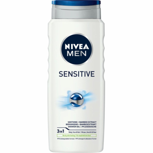 Nivea Sensitive sprchový gel 500 ml