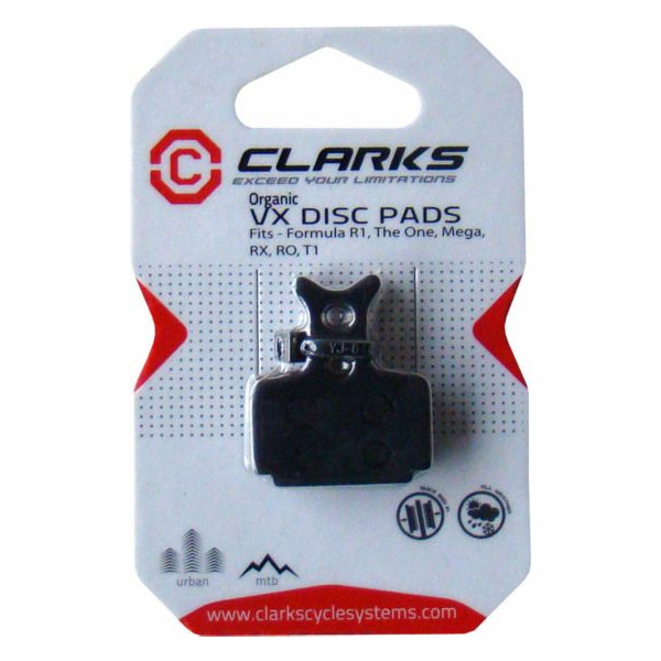 Clarks Formule Brzínových obložení (jeden, R1, Mega, RX, ...