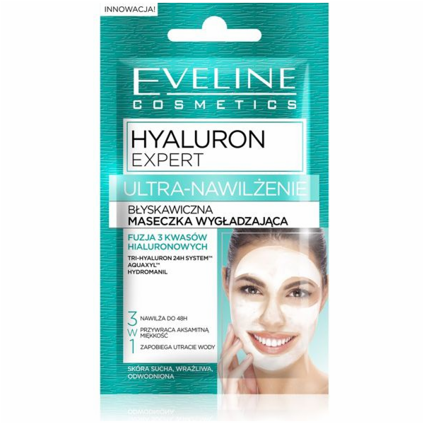 Eveline Hyaluron Expert Ultra-Navilition Mask Slákání mas...