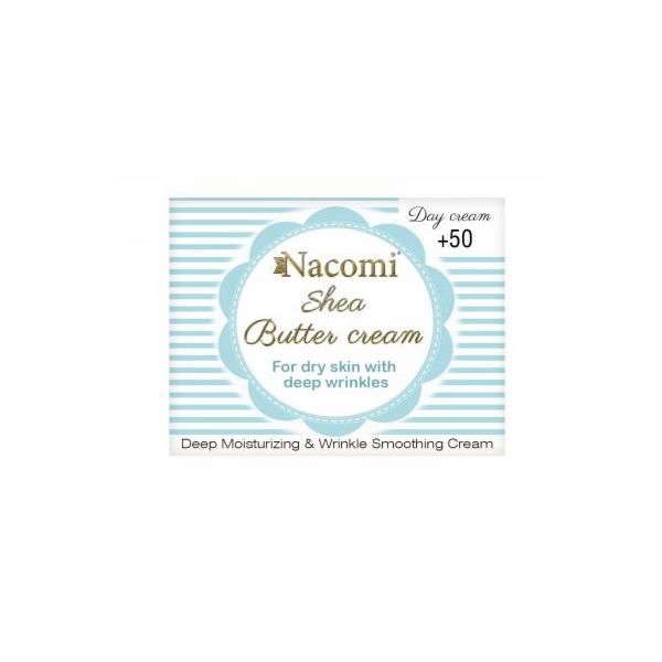 Nacomi Krém s bambuckým máslem 50+ na den 50 ml