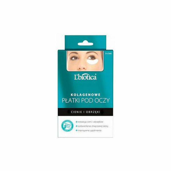 Lbiotica Kolagenové náplasti na oči Redukce tmavých kruhů...