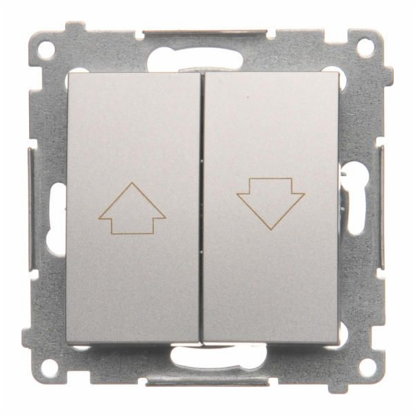 Stříbrný slepý knoflík Kontakt-Simon Matt - DZP1.01/43