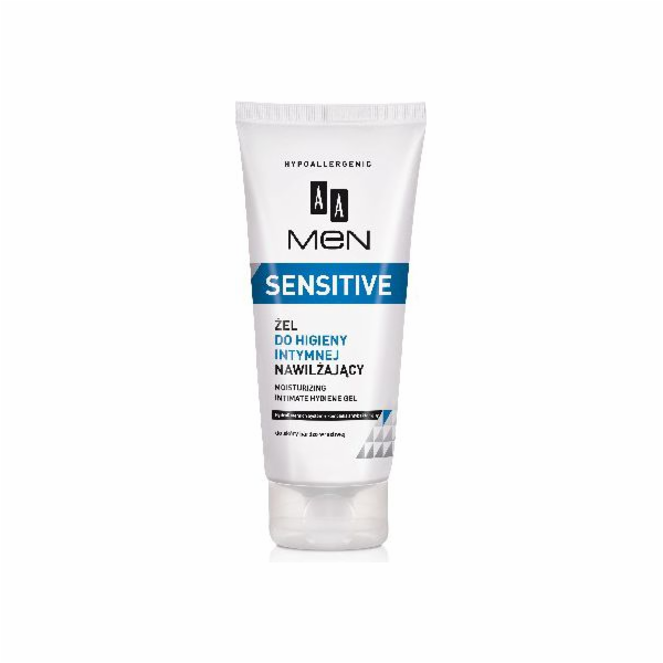 AA Men Sensitive Hydratační gel na intimní hygienu 200 ml