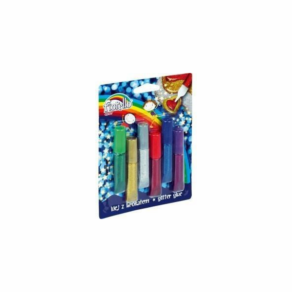 Lepidlo Grand Glitter 6 barev Fiorello