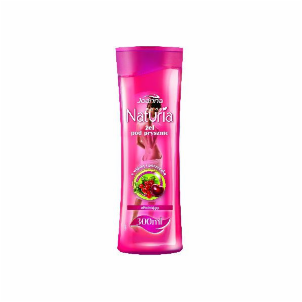 Joanna Naturia Sprchový gel Třešeň a červený rybíz 300 ml