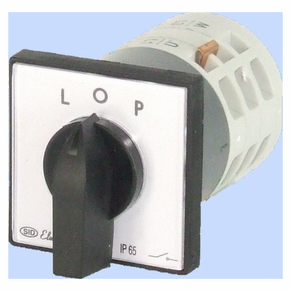 Elektromet Vačkový spínač L-0-P 3P 12A IP65 Arc E12-42 s ...
