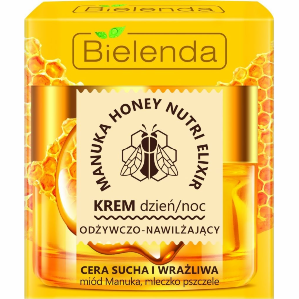 Bielenda Manuka Honey Nutri Elixir pleťový krém vyživujíc...