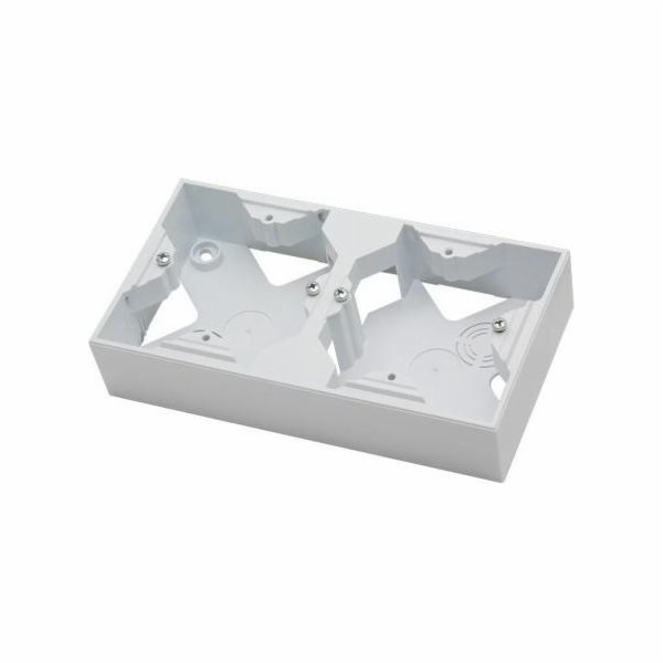 Ospel SONATA Double přisazený box bílý (PNP-2R/00)
