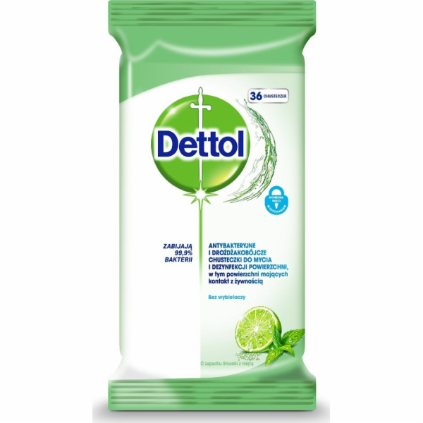 Dettol dettol_antbakteriální a kvasnicové ubrousky pro my...