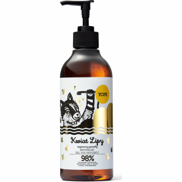 Yope Přírodní sprchový gel z lipového květu 400 ml