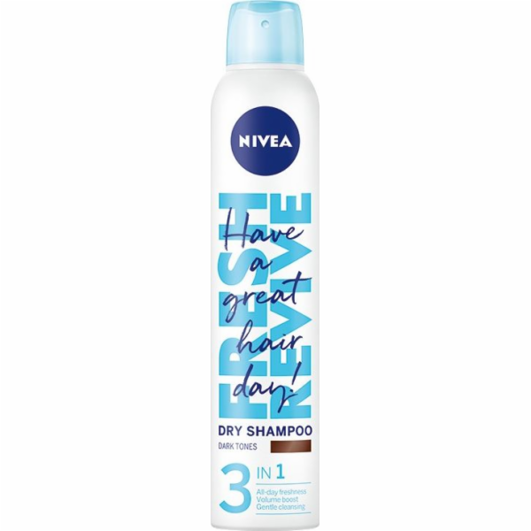 Nivea Fresh Revive šampon na suché vlasy 3v1 tmavý 200ml