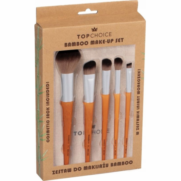 Top Choice Bamboo Makeup Brush Set (6537474)
