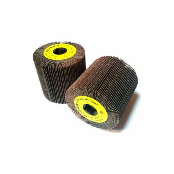 Glob válcový lamelový brusný kotouč z plátna 100x100x19 m...