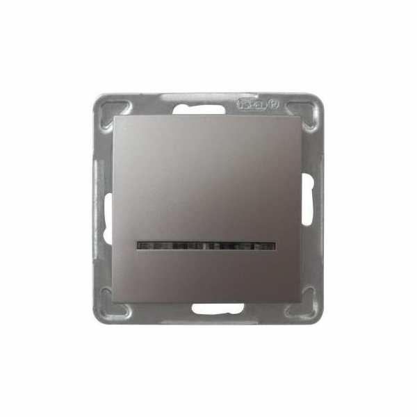 Ospel Single switch Impresja s titanovým podsvícením (LP-...
