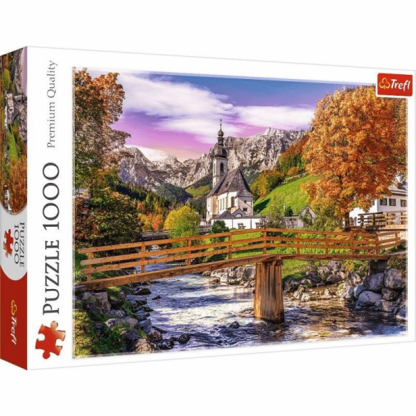 Puzzle 1000 prvků podzimní Bavorsko