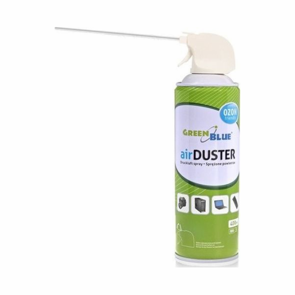 GreenBlue Stlačený vzduch pro odstranění prachu 400 ml (G...