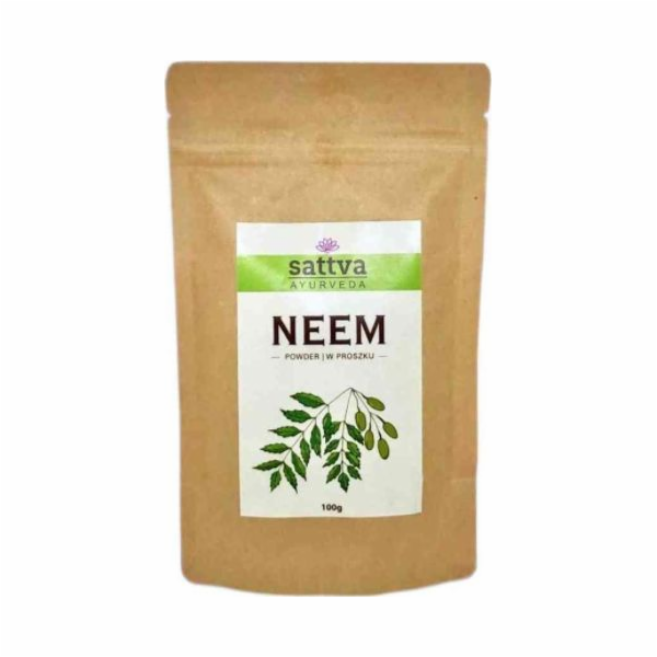 Sattva Neem bylinná maska na vlasy a obličej 100g