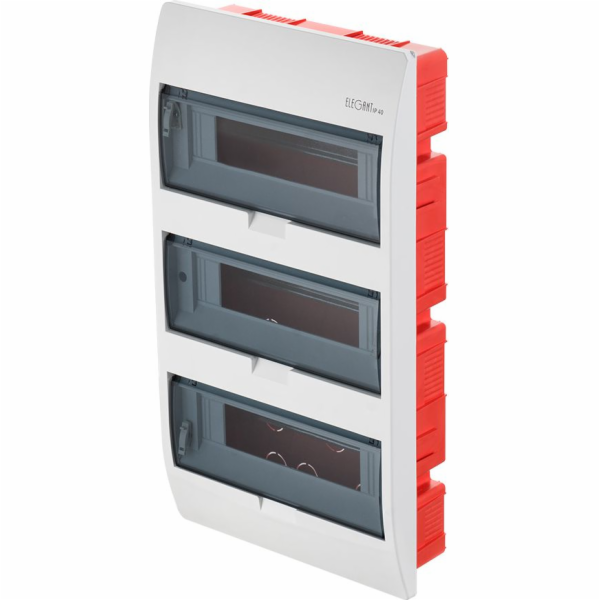 ELEGANT PLASTIC SWITCHGEAR PT 36M 3X 12M N+PE IP40 537X28...