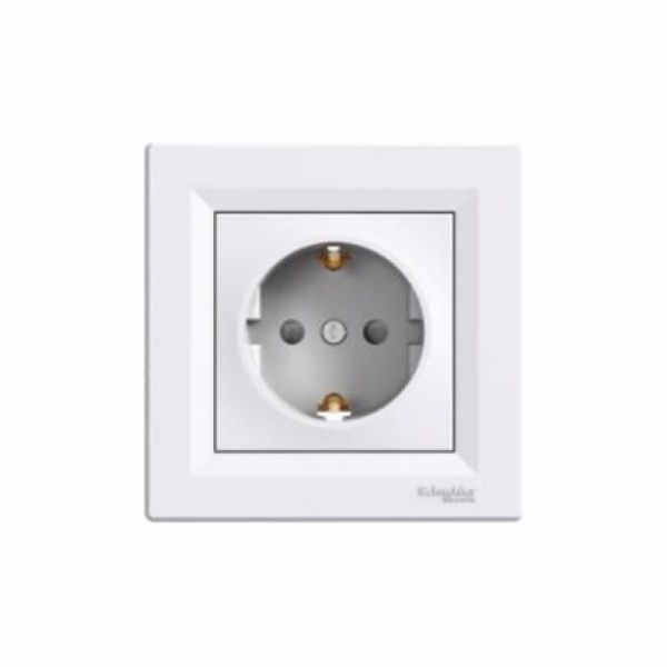 Schneider Electric Instalation Socket Single Schuko s bíl...