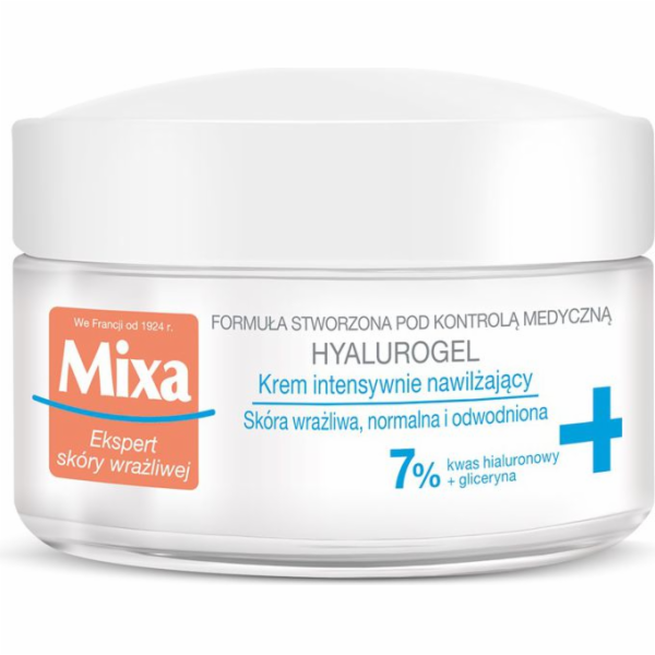 Mixa Hyalurogel hydratační krém na obličej 50ml