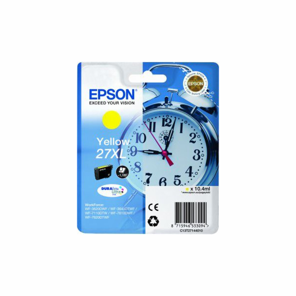 Epson T2714 žlutý XL DURABrite inkoust C13T27144010