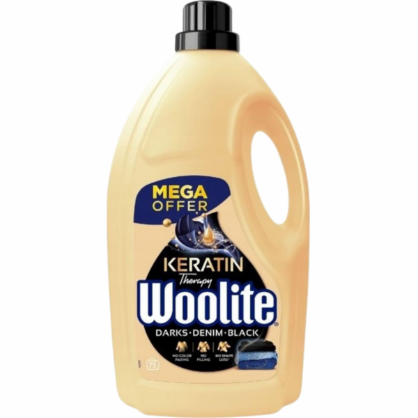 WOOLITE Dark, Black & Denim 4,5 l / 75 pracích dávek