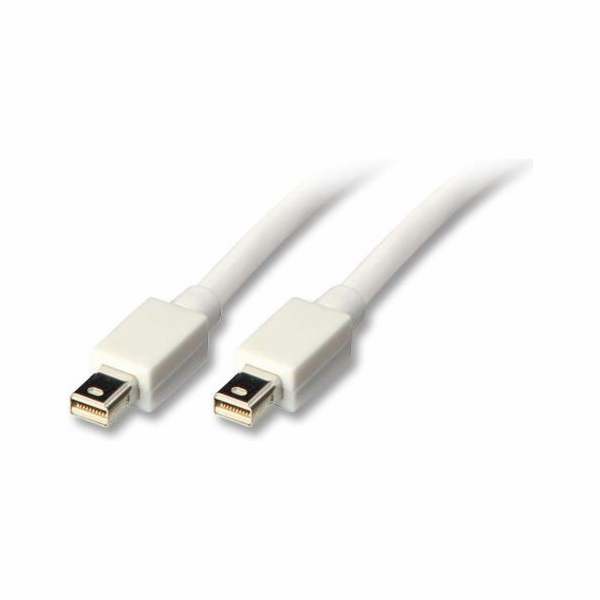 Lindy DisplayPort Mini - DisplayPort Mini kabel 1,5m bílý