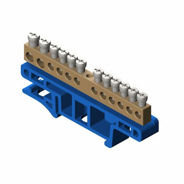 Elektro-Plast Svorkovnice pro 12stopou kolejnici, modrá T...