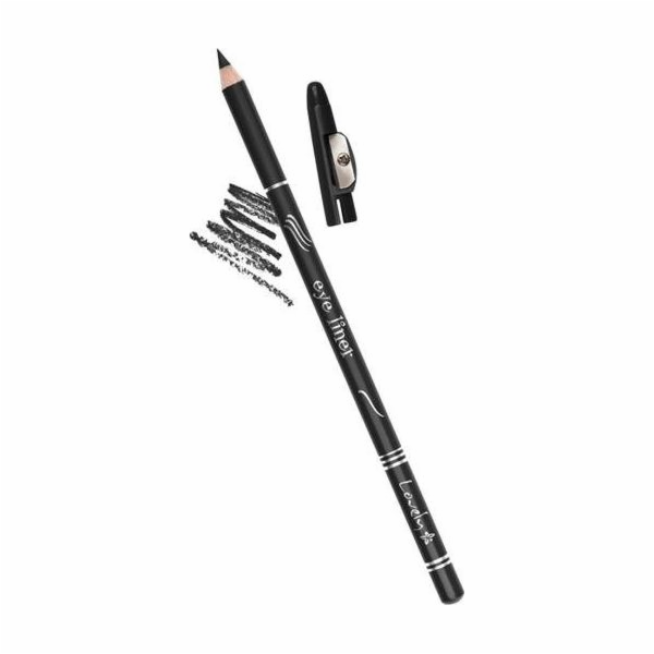 Lovely LOVELY_Eye Liner oční linky s ořezávátkem Black 1,8g
