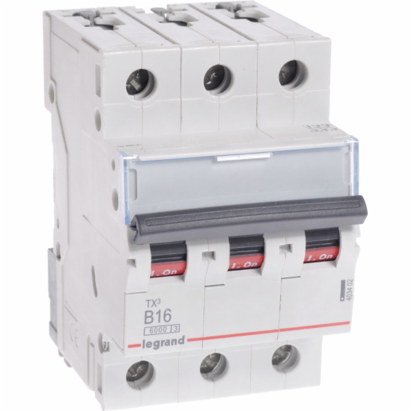 Legrand Jistič S 303 3P B 16A 6000A- 403402