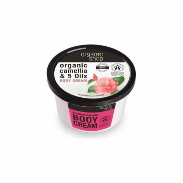 Organic Shop Body Cream Japanese Camellia 250 ml