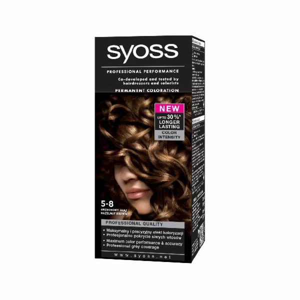 Syoss Barva na vlasy Nut Brown č. 5-8