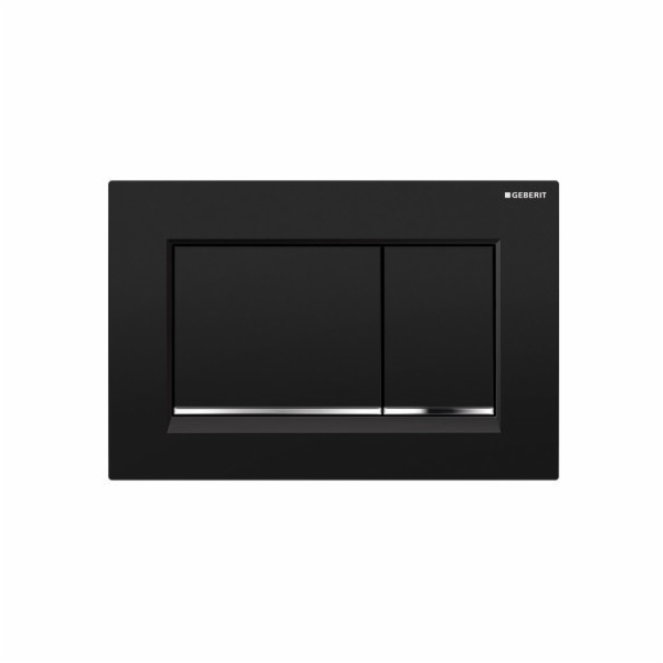 Geberit Sigma 30 splachovací tlačítko pro WC, černé (115....