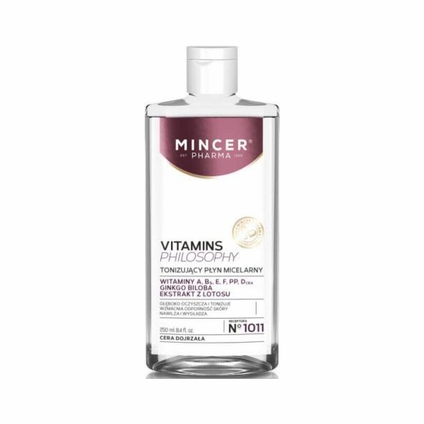 Mincer Pharma Vitamins Philosophy Tónovací micelární flui...