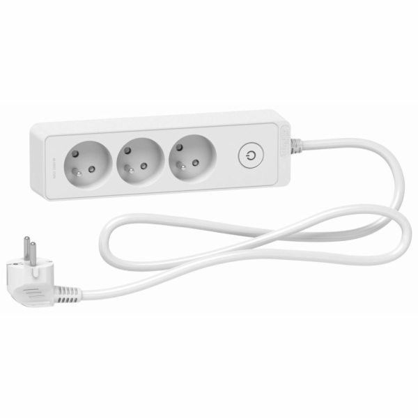 Schneider Electric Odace přepěťová přepěťová lišta, 3 zás...