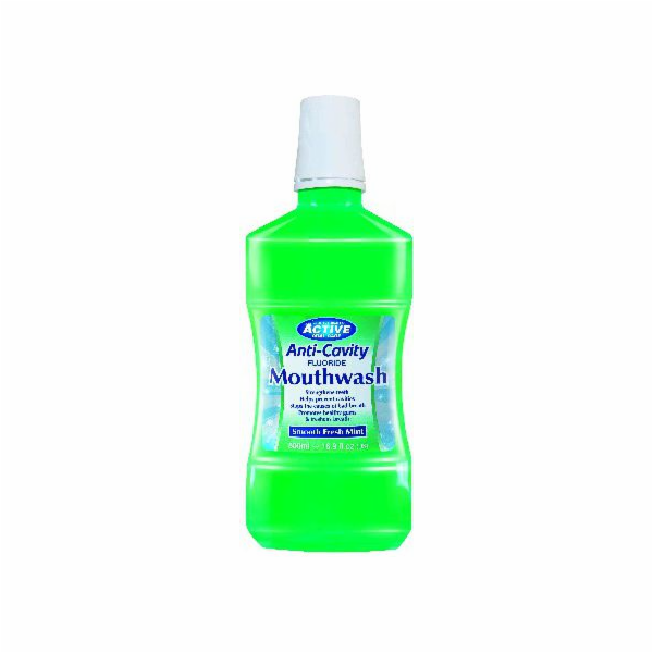 Active Fresh Mint ústní voda s fluoridem 500 ml