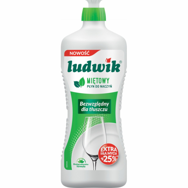 Ludwik LUDWIK prostředek na mytí nádobí, máta, 900g