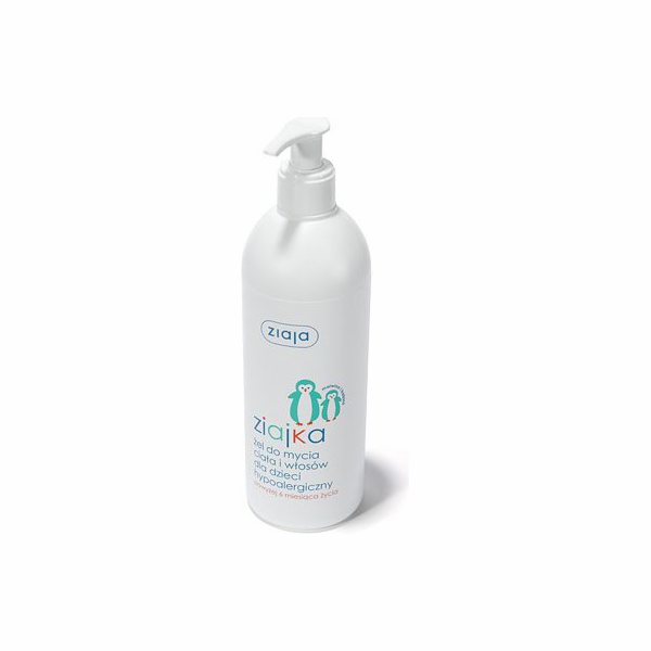 Ziaja hypoalergenní gel na tělo a vlasy pro děti 400 ml