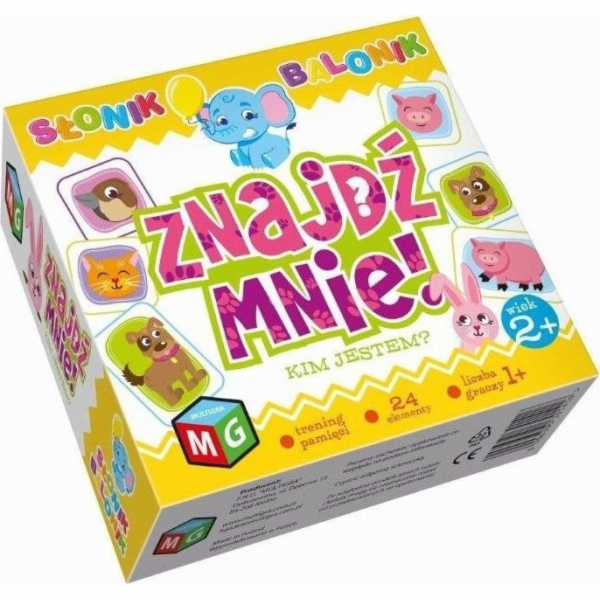 Multigame Najdi mě Kdo jsem? - Balónový slon